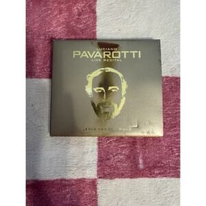 Luciano Pavarotti Live Recital CD Leone Magiera Piano 2001 original